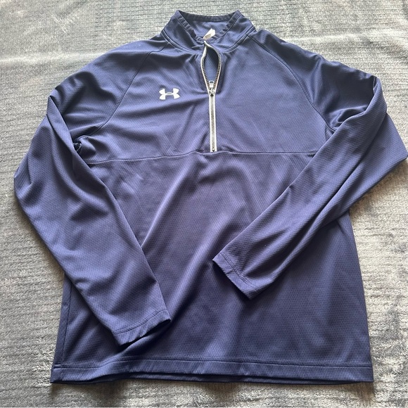 Under Armour Tops - Mens Medium Quarter Zip Under Armour Pullover